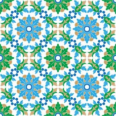 Seamless background of medieval style N5
