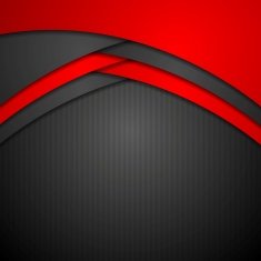 Dark abstract corporate wavy background