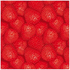 Seamless strawberries pattern