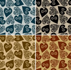 Swirls and hearts N2