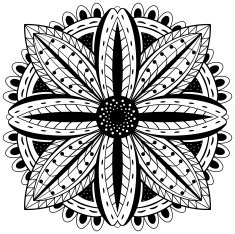 Flower Mandala N9