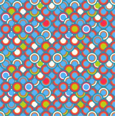 seamless retro pattern N64