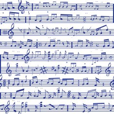 Music note sound texture
