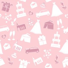 Seamless wedding pattern N5