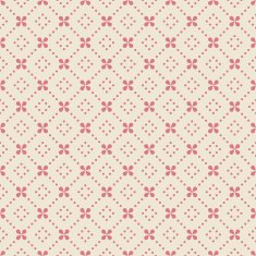 floral pattern with dots
