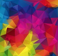colorful polygonal mosaic background Business design templates N2