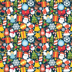 Christmas seamless pattern N115
