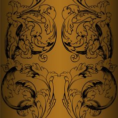 seamless scroll pattern
