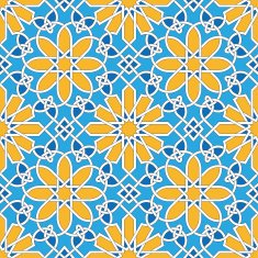 Seamless background of medieval style N6