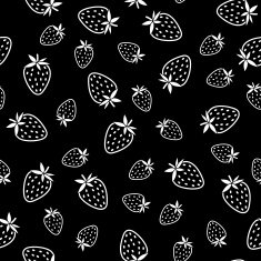 Abstract strawberry texture endless berry background Endless fruit ornament