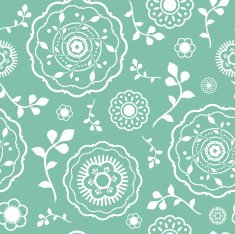 Seamless Floral Pattern N1087
