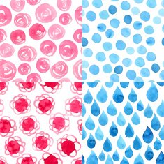 Watercolor collection