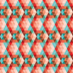 Geometric seamless pattern N167