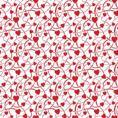 Seamless texture with heart