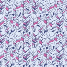 Seamless ethnic pattern with feathers N4