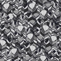 Seamless ethnic pattern with feathers N5