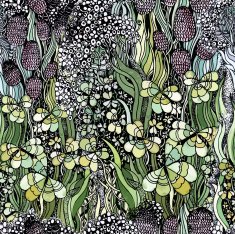Vector flower pattern