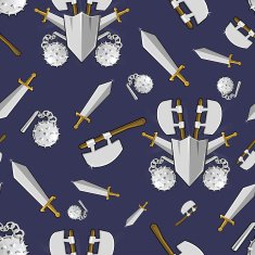Ancient weapon cartoon background