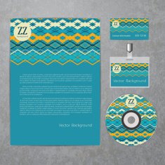Vector corporate identity template N39