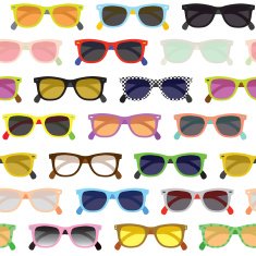 Hipster sunglasses background N2