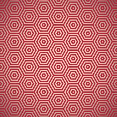 Retro seventies red pattern