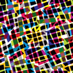 Abstract colorful seamless pattern vector background