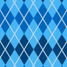 realistic argyle fabric