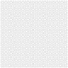 Puzzle template vector