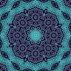 Seamless decorative pattern in arabic style N7