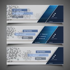 Web Design Elements - Header Designs N5
