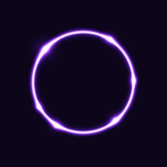 Violet circle effect background