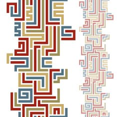 Seamless geometric vertical background