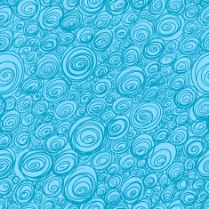 Seamless Swirlish Twirling Curly Whirls