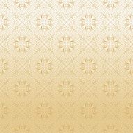 seamless damask in gold