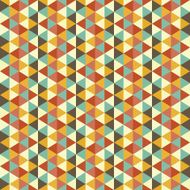 Geometric triangles background Mosaic Abstract vector illustration