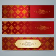 Collection banner design Asian art background N2