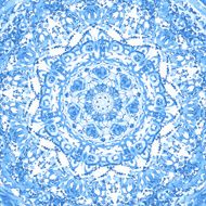 Doily round lace pattern