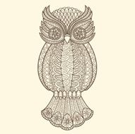 Ornamental owl