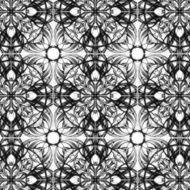 Mandala Decorative hand drawn lace pattern