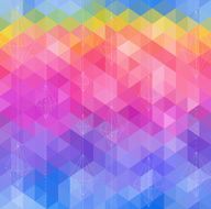 Abstract Triangle Geometrical Multicolored Background Vector Illustration EPS10 N2