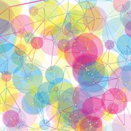 Color Polygon Circle Pattern Square