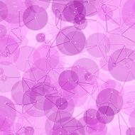 Fashion Polygon Circle Pattern Square