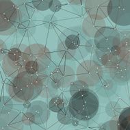 Mineral Polygon Circle Pattern Square