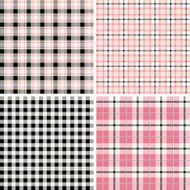 seamless checked pink