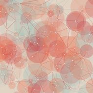 Tribal Polygon Circle Pattern Square