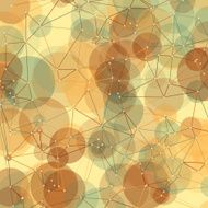 Wood Polygon Circle Pattern Square
