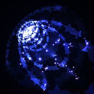 Futuristic abstract illustration N8