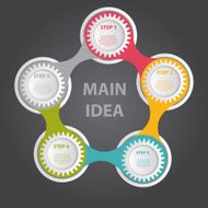Infographic Templates for Business Vector Illustration N2041