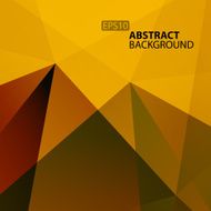 Abstract Warm Geometric Background