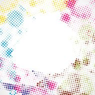 abstract colorful polka dot pattern background for design N2